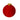 ESFERA VELVET ROJA 35 CM