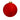 ESFERA VELVET ROJA 45 CM
