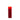 VELA ROJA DE VIDRIO CH