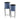 UM VASE BLUE SET/2