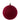 ESFERA TERCIOPELO BURGUNDY