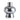DM SMOKY GLASS VASE 7.2"