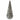 Árbol de Navidad de vidrio Mercury vista principal #color_plata_tamano_grande