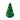 Árbol de Navidad de vidrio Mercury vista principal #color_verde_tamano_chico