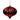 Esfera Cebolla Acanalada Roja Brillante