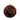 Esfera Navideña Geométrica Rojo Oscuro
