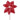 FLOR DE PASCUA DE AZÚCAR DE 76 CM