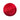 ESFERA TERCIOPELO ROJA