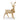 RZ Standing Deer with Wreath 29.5"